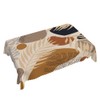Walmsco Tablecloth Brown Leaves Decor For Dining Room Kitchen Rectangular