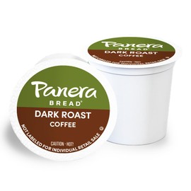 Panera Bread Dark Roast Coffee, Single Serve 96 Count Pods (4 Packs of 24)