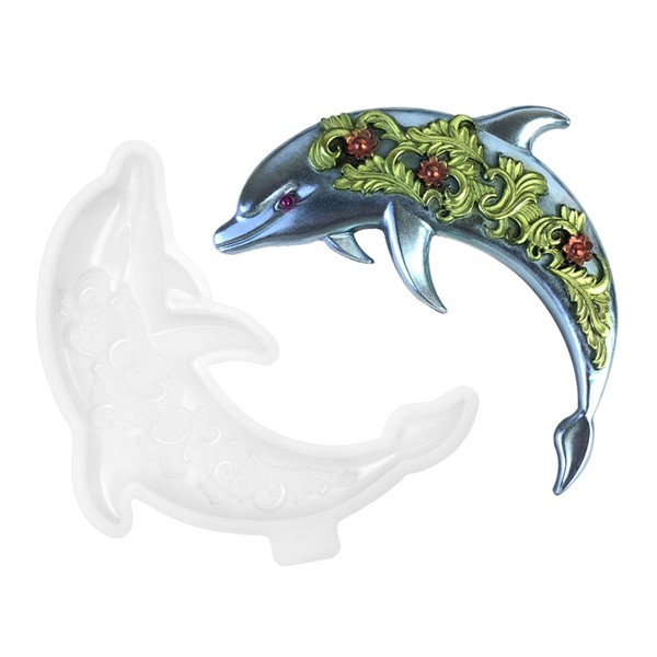 3D Animal Epoxy Resin Mold (Dolphin)