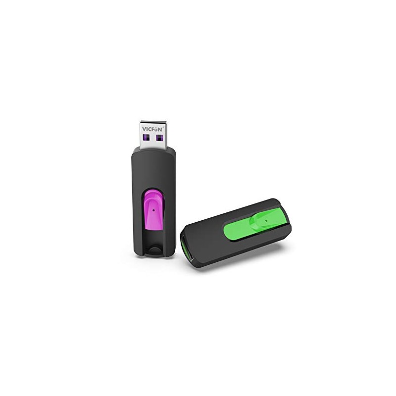 VICFUN Paquete de 2 unidades de memoria flash USB 3.0