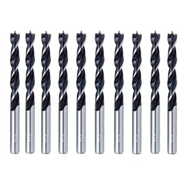 Brad Point Woodworking Drill Bit 1/8 in.Spur Point Drill Hardwood Softwood-10Pcs