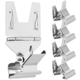 Tofficu 5pcs Metal Tag Clip Supermarket Tag Holders for Tags Metal Sign Holder Metal Label Holder