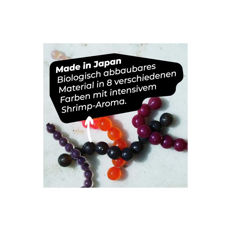 Trout Master Rubber bait for trout fishing, 7 mm, caviar,