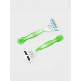 DAISO Dorco 6-blade women's body razor 2-pack
