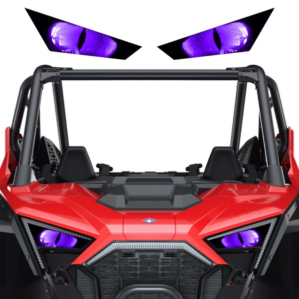 AMR Racing UTV SXS - calcomanía calcomanía para faros delanteros