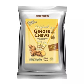 Prince of Peace Original Ginger Chews - 1 Lb. – Candied Ginger Select Flavor - Original