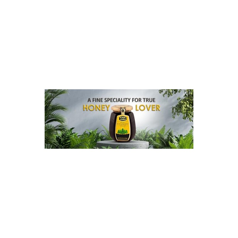 ALSHIFA Black Forest Honey 8.81oz (250g) | Pack of 1