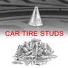 50Pcs Tyre Rivets Anti Slip Ice Snow Spikes Car Motorcycle
