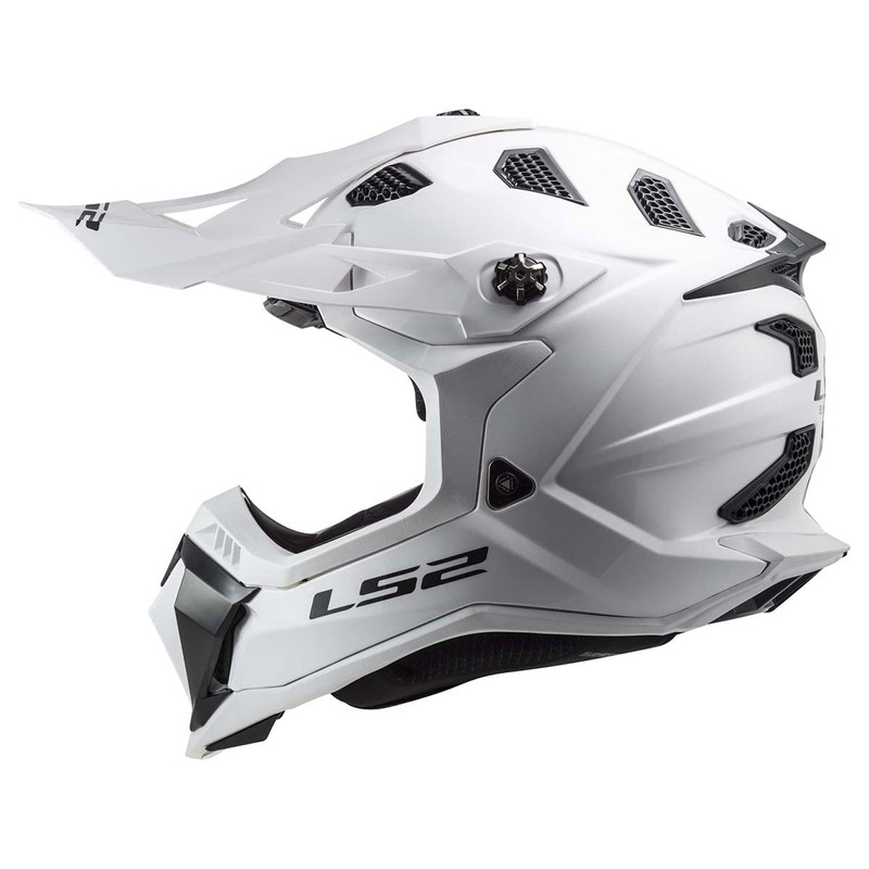LS2 Helmets MX-Off Road Subverter Evo Helmet (Gloss White -