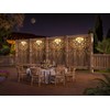 Gardsee Solar Fence Lights 6 Pack Solar Deck Lights Waterproof
