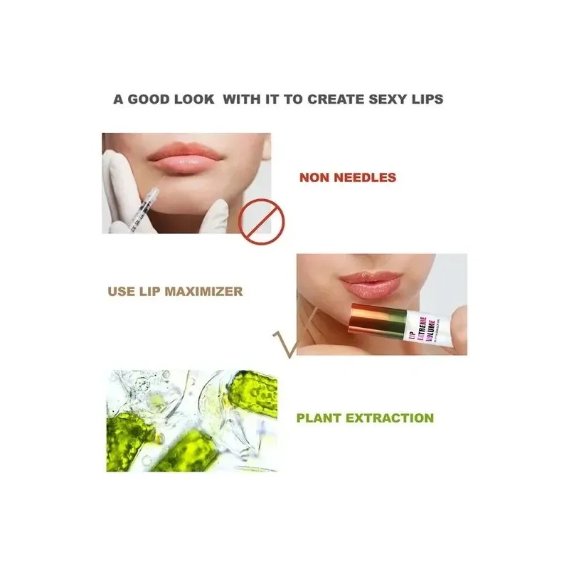 Suero Labios Voluminizador Lipgloss Hidratación Colágeno