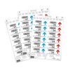 Durable Insert Labels 100 x 38 mm for Ticket Holders,