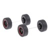 Pack of 4 1/64 Scale Remote Control Car Wheels with