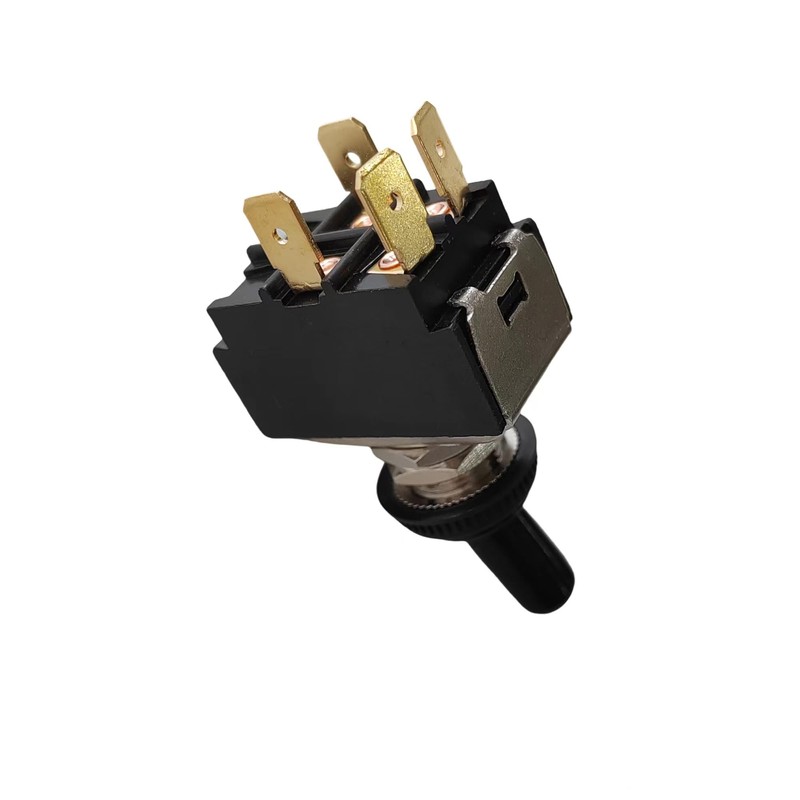 HY29E KEDU Toggle Switch with Silicone Protection Cover ON-Off 4-Pins
