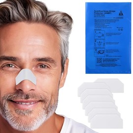 Acanthus - Paquete de 15 protectores de puente nasal CPAP - Cojín de silicona CPAP para protección nasal de la piel - Reutilizable sin látex - Forro de máscara de accesorios CPAP - Paquete de 15