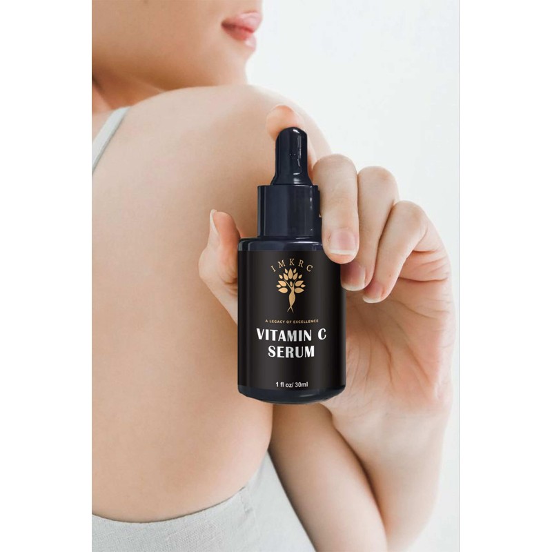 IMKRC Vitamin C Serum, 20% L-Ascorbic Acid, with Hyaluronic Acid,