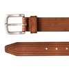 Lucky Brand Men Casual Belt, Antiqued Leather-Tan, 36