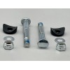 Medline Rear Wheel Axle, 2 Pack, NEW, Rollator Parts For