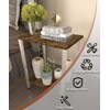 Tigerden 2 Tier Side Table, Heavy Duty End Table with