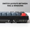Keychron V6 Wired Custom Mechanical Keyboard, Full-Size QMK/VIA Programmable Macro