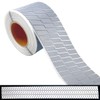 High Visibility Silver Reflective Heat Transfer Vinyl Iron On Tape