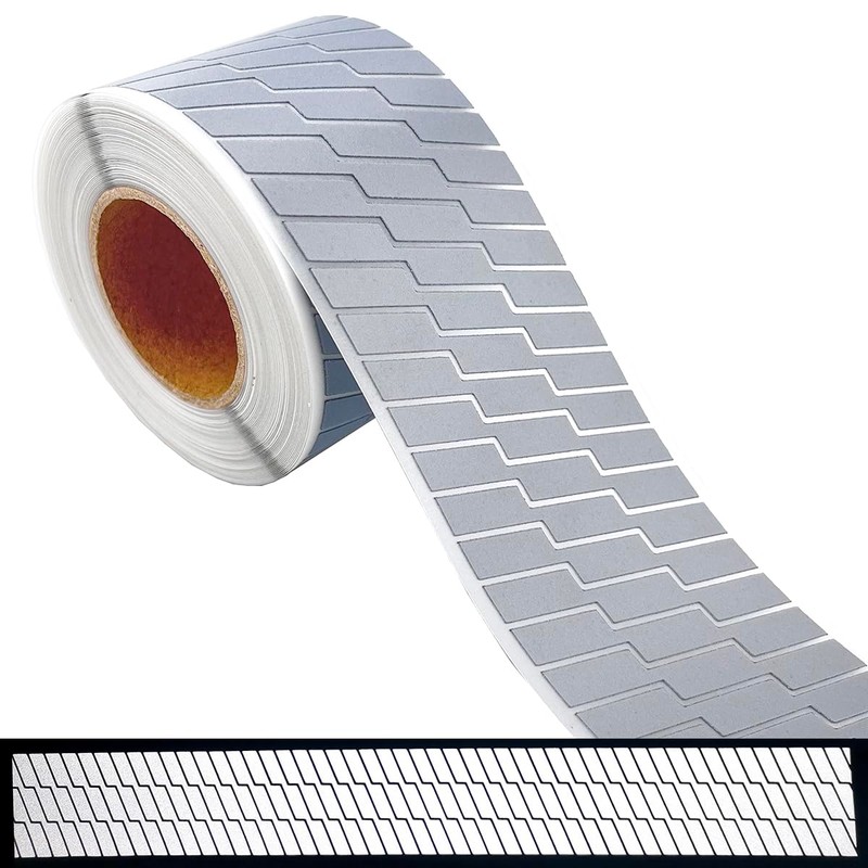 High Visibility Silver Reflective Heat Transfer Vinyl Iron On Tape