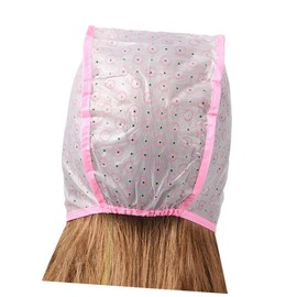 WOONEKY Hair Gloss Highlighting Cap 12pcs Hair Coloring Dye Caps with Hook Needle for Home Salon Use