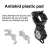 Vonpri [3 Pack Flashlight Holder, Mount Bicycle Mounting Bracket Flashlight