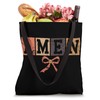Amen Bold Inspirational Faith Statement Tote Bag