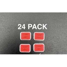 Non-operating Lightbars 24 Pack 1/50 1/43 Red Whelen 900 Ambulance Warning Lights EMS Police Fire