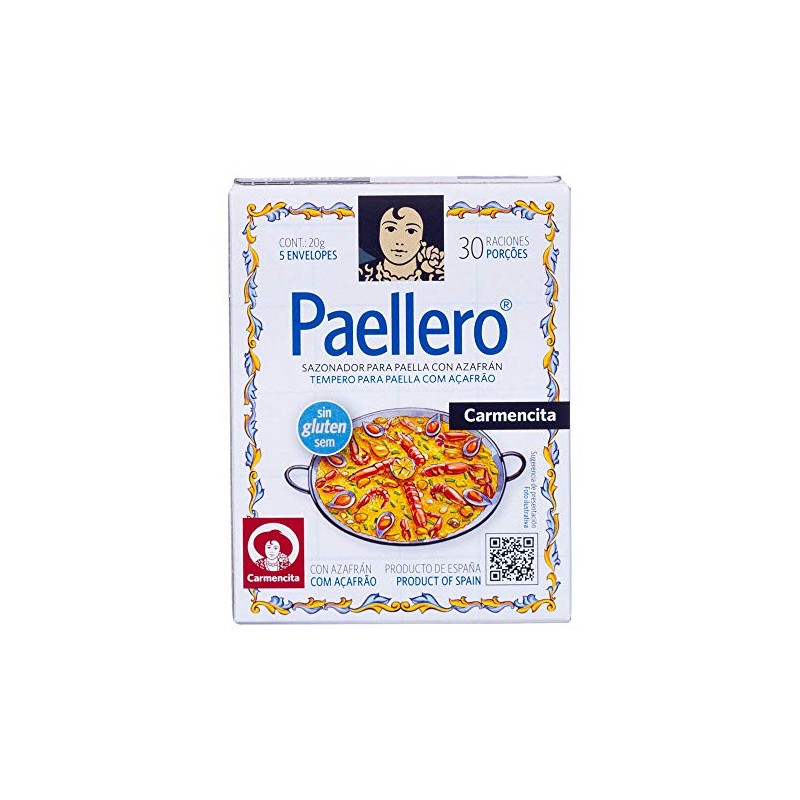 Paellero Paella Seasoning from Spain (5 packets) 2 Pack