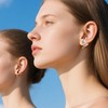Funny Chicken Earrings - 3D Realistic Mini Chicken Studs, Hen