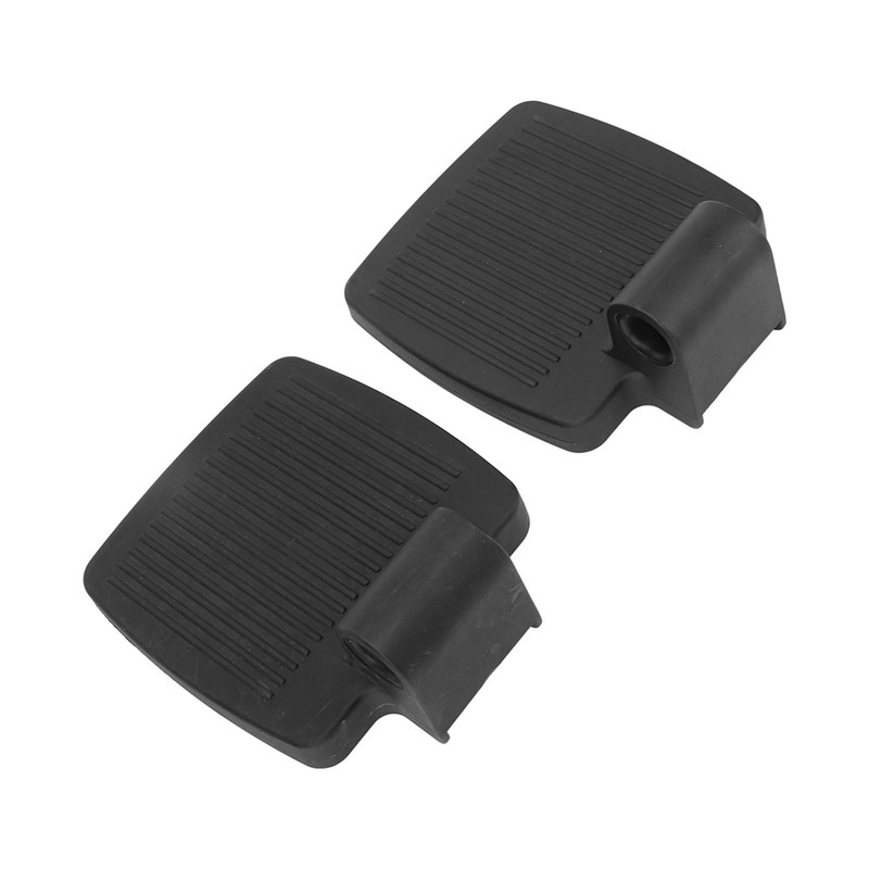 2pcs Wheelchair Footrests Professional Plastic Replacement Wheelchair Footplate Pedal Accessory
