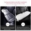 SanQing Car Seat Cover Luxury Napa Leather Rear Seat Covers