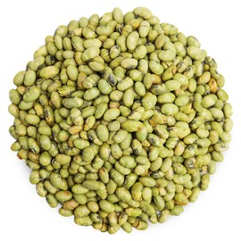 Anna and Sarah Dry Roasted Salted Green Edamame 1 Lb. - Healthy diet snacks - Crunchy Dry Roasted Edamame Beans Snack - in Resealable Bag 16 Oz