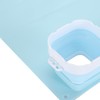 Silicone Painting Mat with Water Cup Washable Protruding Scale Line