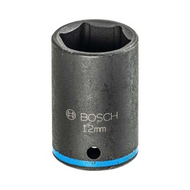 Bosch Professional Steckschlüsseleinsatz mit 1/4"-Innenvierkantaufnahme für Sechskantschrauben (Schlüsselweite: 12 mm)