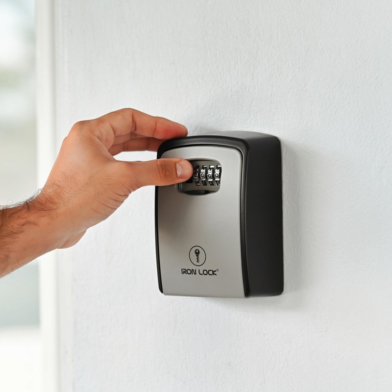 Iron Lock® Key Lock Box XXL Wall Mount – Waterproof