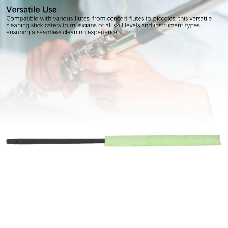 Flute Cleaning Stick Fast Water Absorption, Premium ABS, Silicone Material,