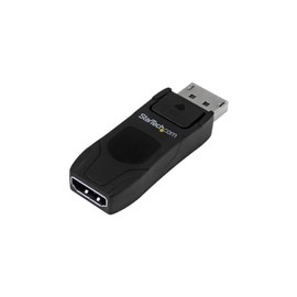 StarTech.com DisplayPort to HDMI Adapter - 4K 30Hz Compact DP 1.2 to HDMI 1.4 Video Converter - DP++ to HDMI Monitor/TV - Passive DP to HDMI Cable Adapter - Latching DP Connector (DP2HD4KADAP)