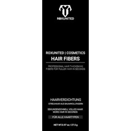 ROXUNITED ROXUNITED Scatter Hair & Hair Powder 27.5G [Dark Brown] Comparison Winner 2024 | For Men & Women | Perfect for thickening hair & as a hair filler | hair fiber | Increases hair volume