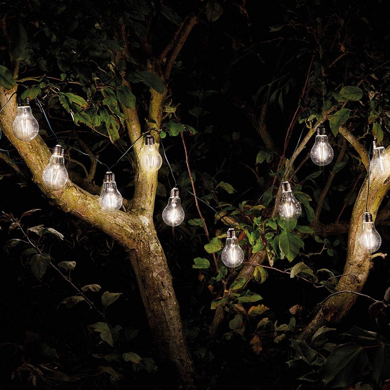 Smart Garden 1060301 Eureka! Retro String Lights - 10 Bulbs