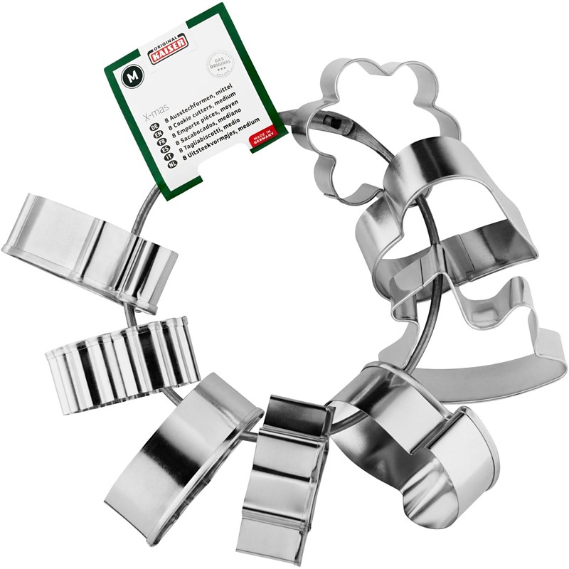 Kaiser COOKIE CUTTER RING OF 8 MEDIUM