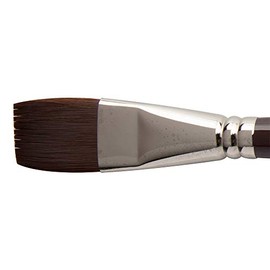 W&N GALERIA BRUSH SHORT FLAT NO 28