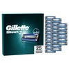 Gillette Mach3 Razor Blades, 25 Replacement Blades for Men's Wet