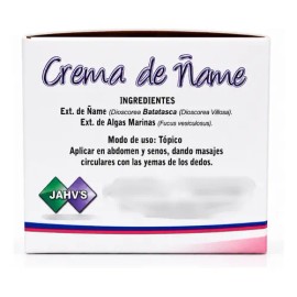 Crema De Ñame Natural Con Algas Marinas Premium 60 Gr