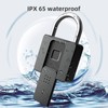 Fingerprint Padlock, Pothunder Smart Lock with APP Fingerprint Key, Keyed