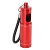 Portable Pocket Ashtray with Keychain Lanyard Retractable Circular Aluminium Alloy