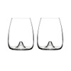 Waterford Elegance Stemless Wine Glass, Pair
