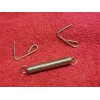 Westrock Small Coil Extension Springs w/Hooks 1'' 3/4 long Westrock